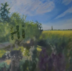 « Softplay IV » – Peinture de paysage à l'huile sur toile, réalisme contemporain
