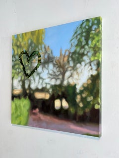 Woolgathering VII, Original Oil on Canvas Landscape Painting, Signed