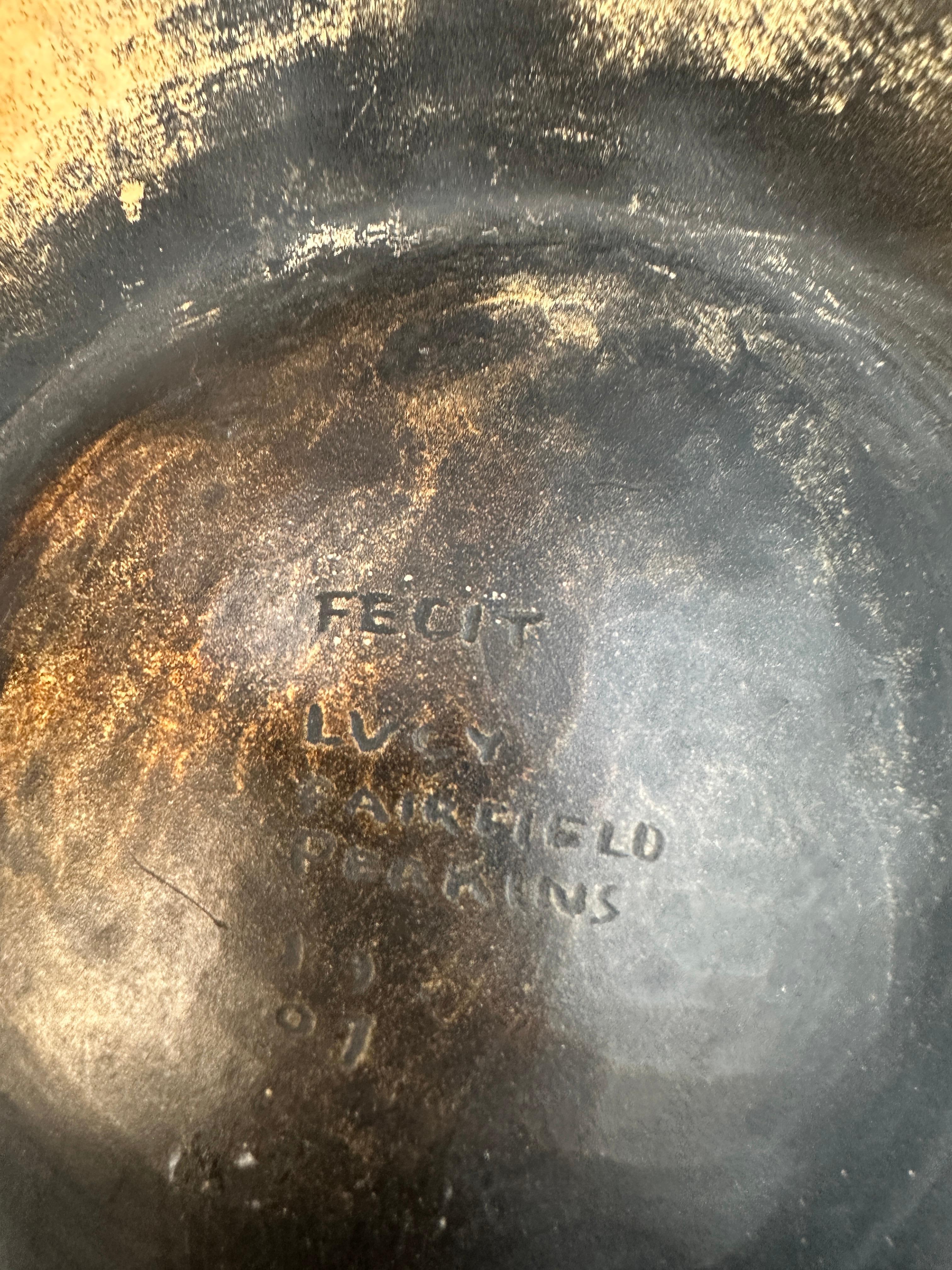 Lucy Fairfield Perkins Stoneware - W3332 For Sale 5