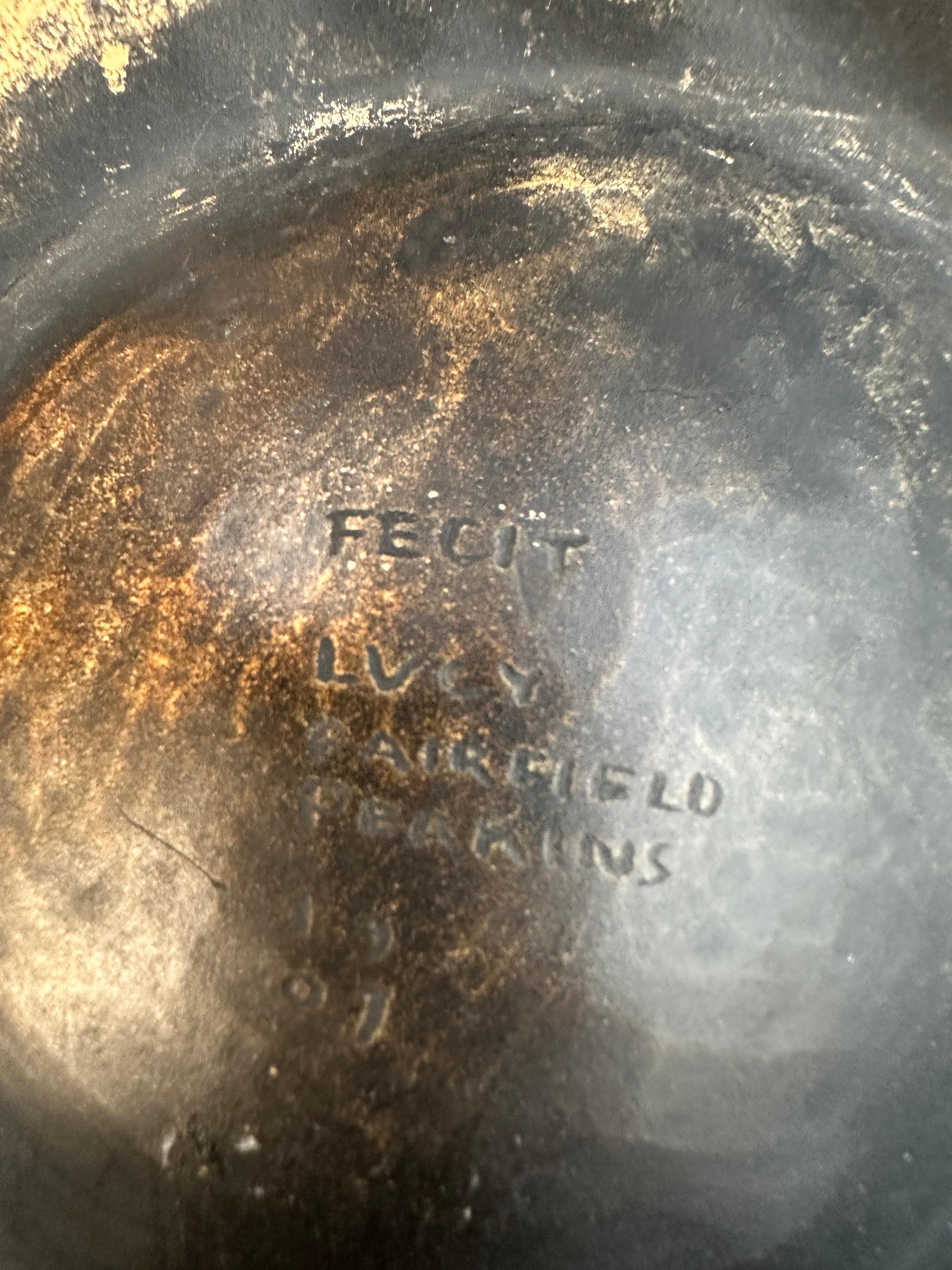 Lucy Fairfield Perkins Stoneware - W3332 For Sale 6