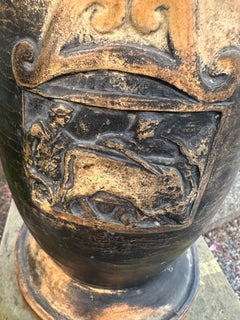 Lucy Fairfield Perkins   ANTIQUE  Stoneware  Stickley era  - W3332