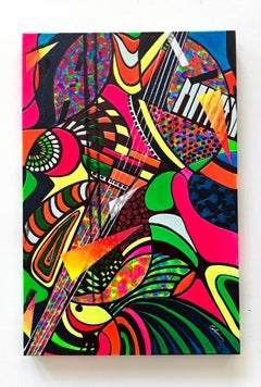 The Depth of Thought Abstract Original Painting on canvas,  Ready to Hang