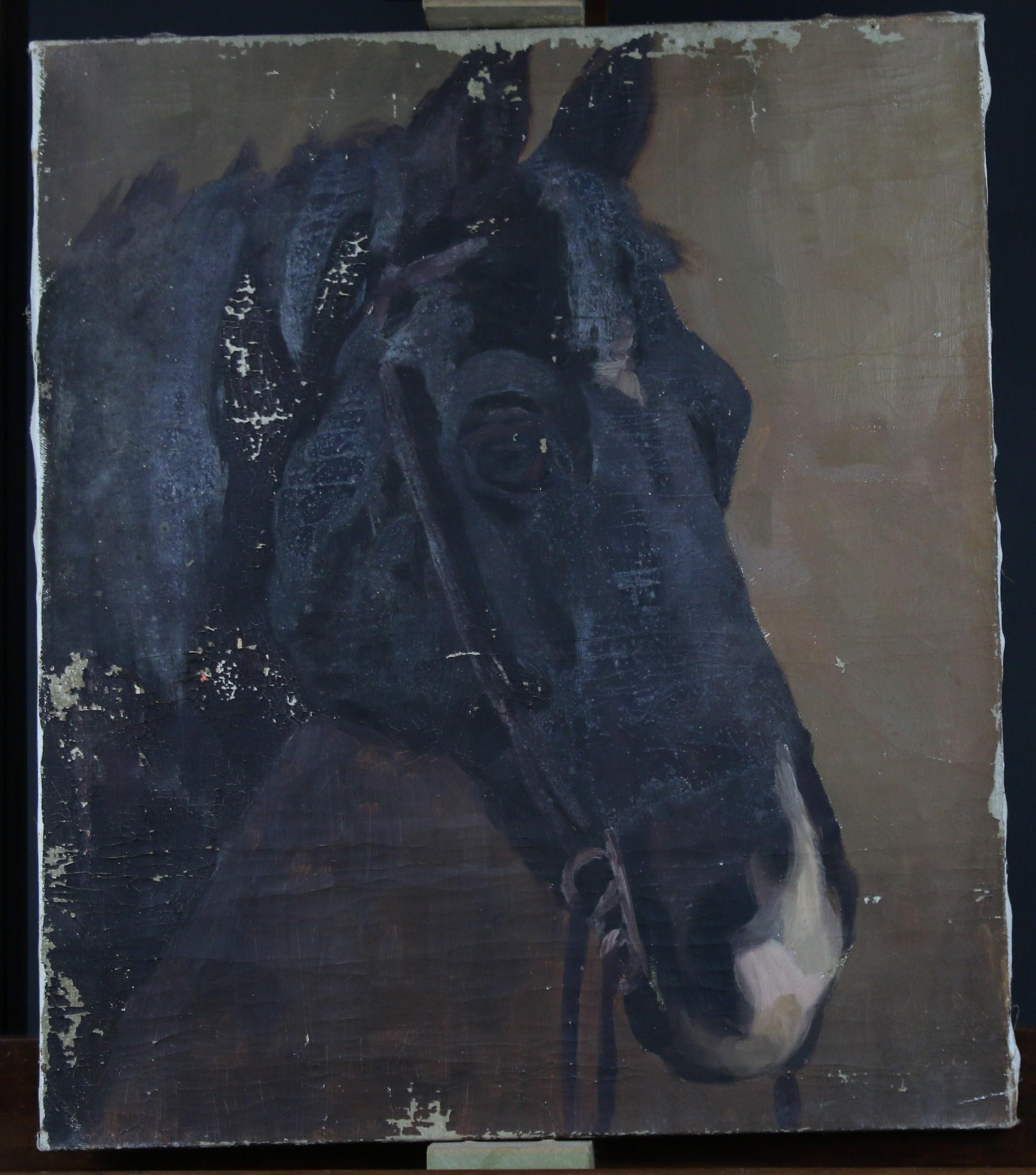 Working horse - Painting by Lucy Kemp-Welch