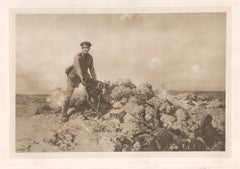 Lieutenant JRN Graham, World War I, military photogravure after Lucy Kemp-Welch