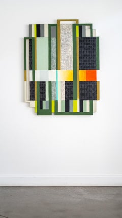 Larghezza di banda - arte contemporanea, astratta, tridimensionale, da parete