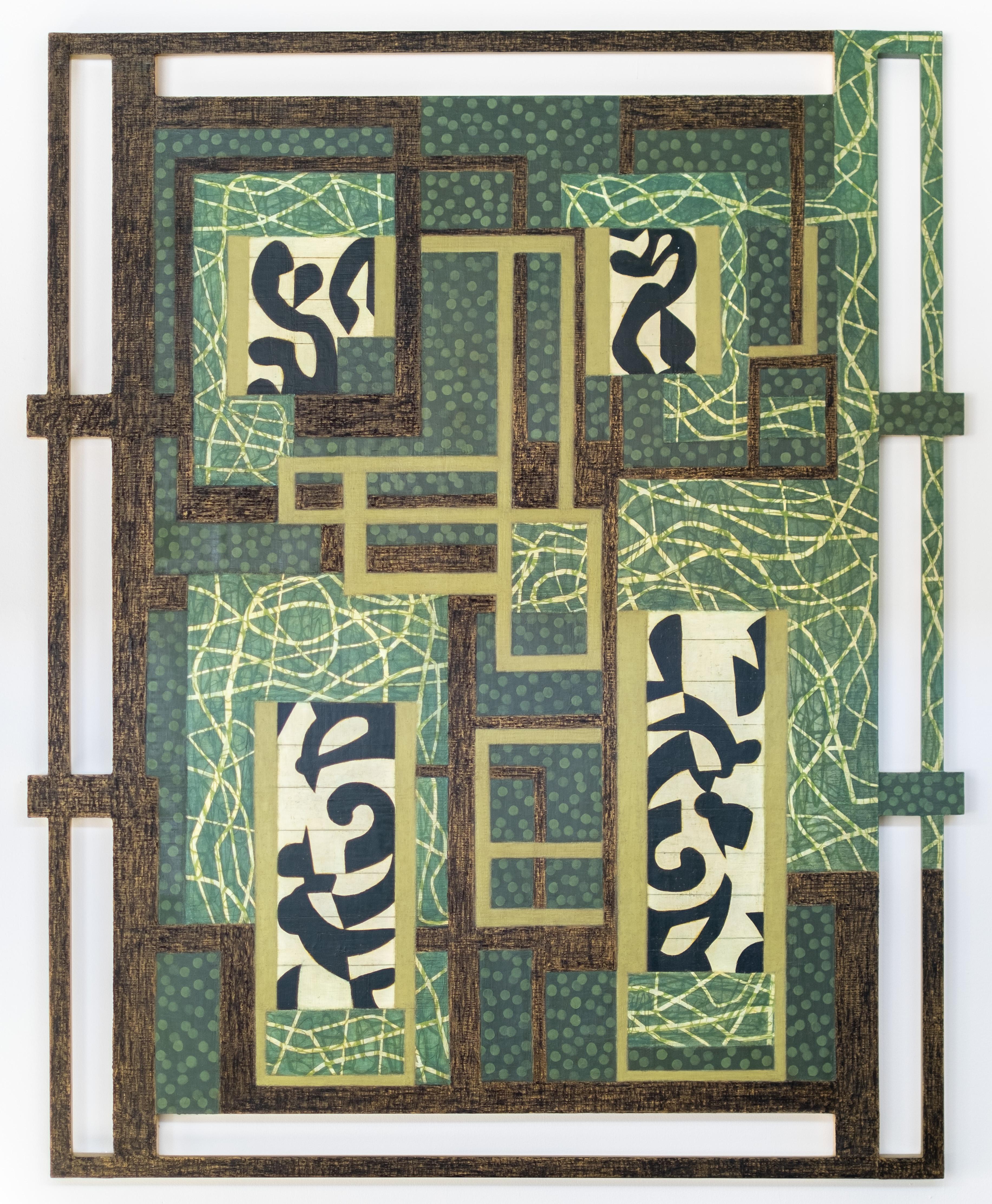 Beneath the Surface - contemporary, abstract, three dimensional, wall art