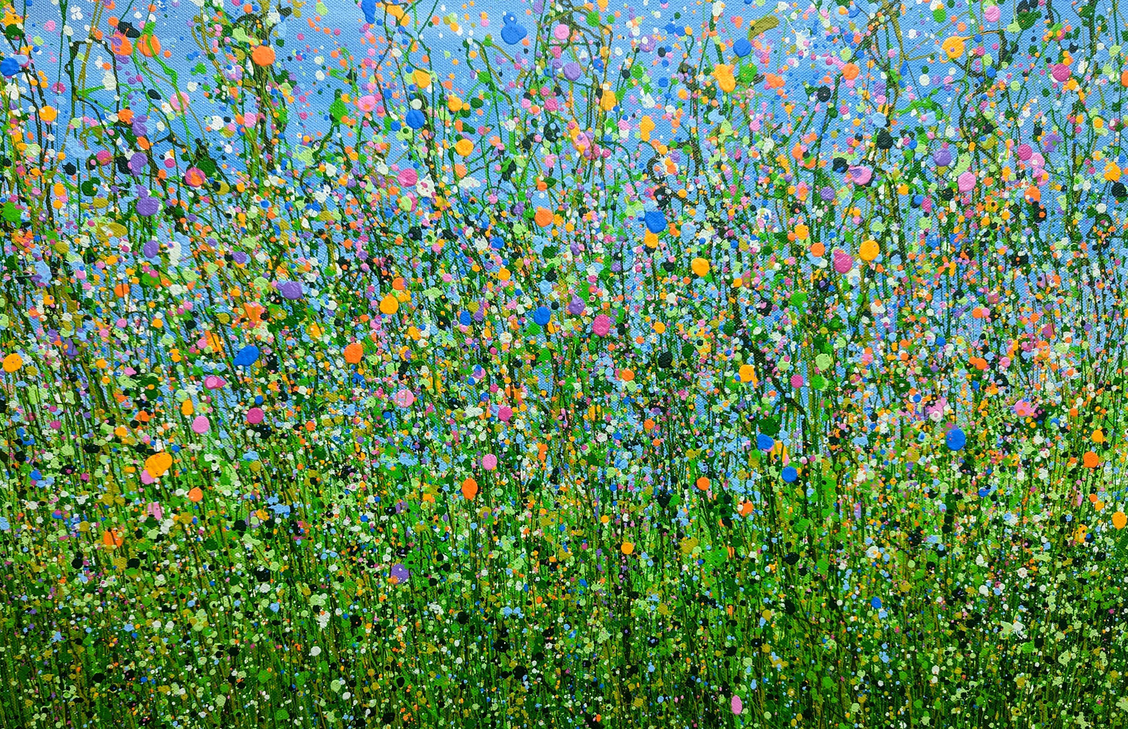 Spring Dreaming, Gemälde, Acryl auf Leinwand (Abstrakt), Painting, von Lucy  Moore