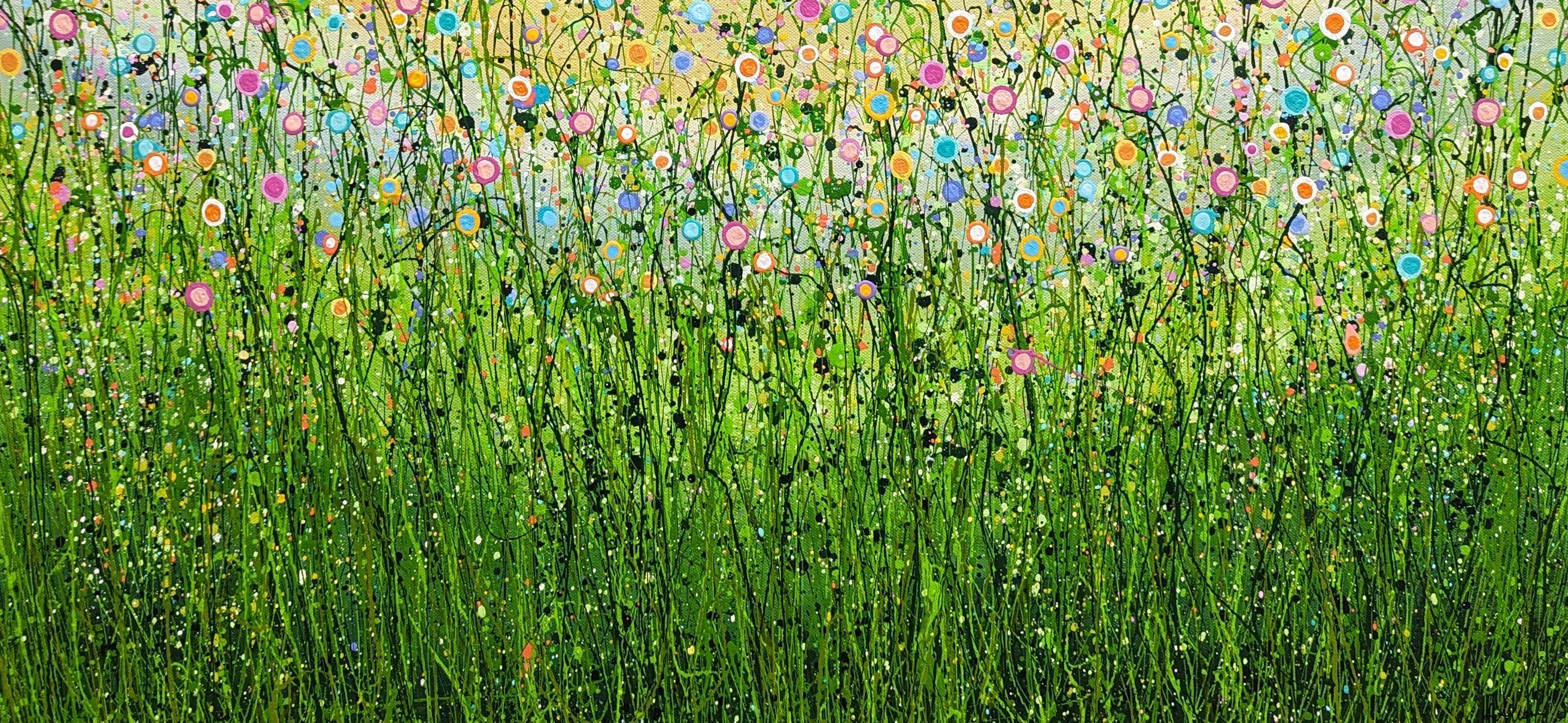 Summer Sprinkles, Painting, Acrylic on Canvas For Sale 2