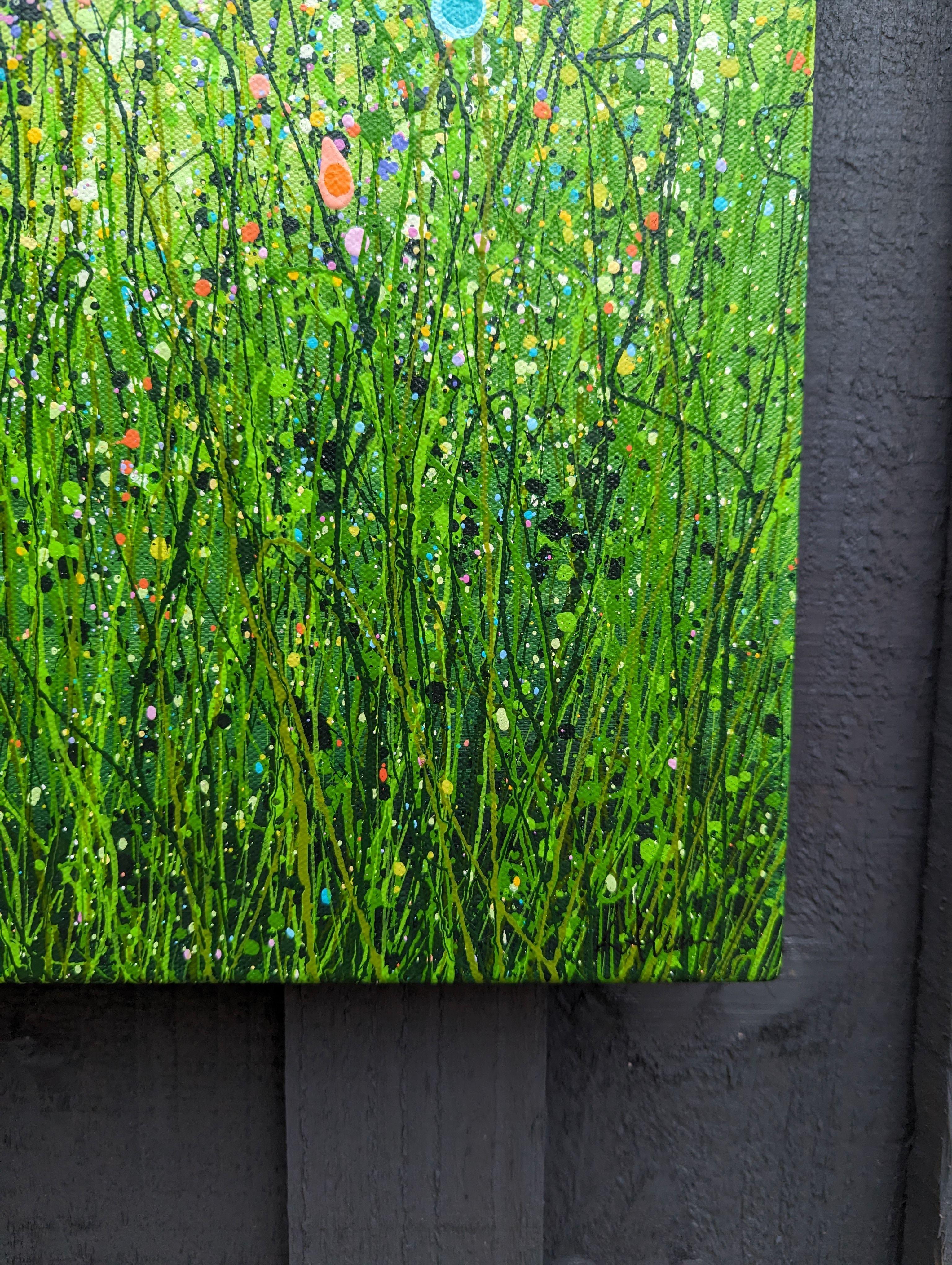 Summer Sprinkles, Painting, Acrylic on Canvas For Sale 4