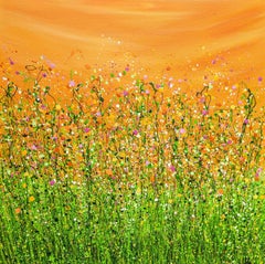 Tangerine Dream #9, Painting, Acrylic on Canvas
