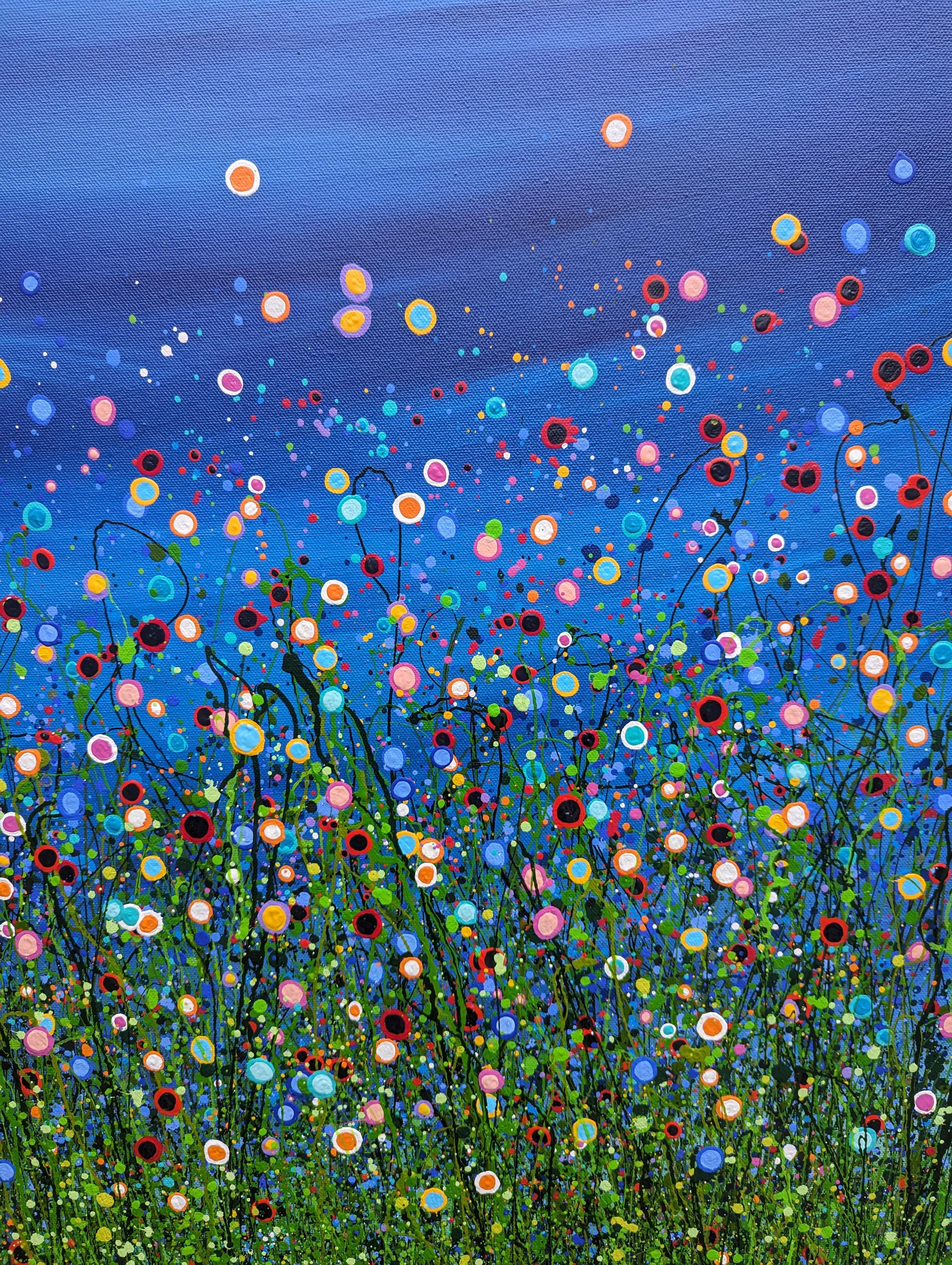 Twilight Meadows #2, Painting, Acrylic on Canvas For Sale 1