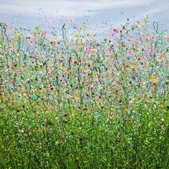 Wild Meadow Symphony #3, Painting, Acrylic on Canvas