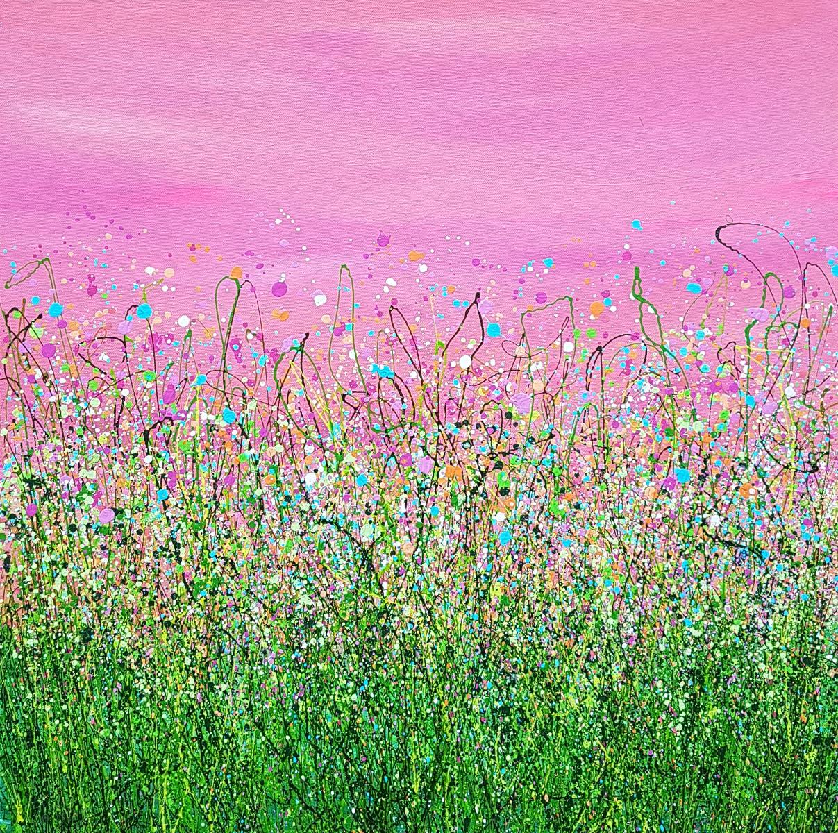 Once Upon Paradise #2 by Lucy Moore, Arte contemporáneo, Pintura original