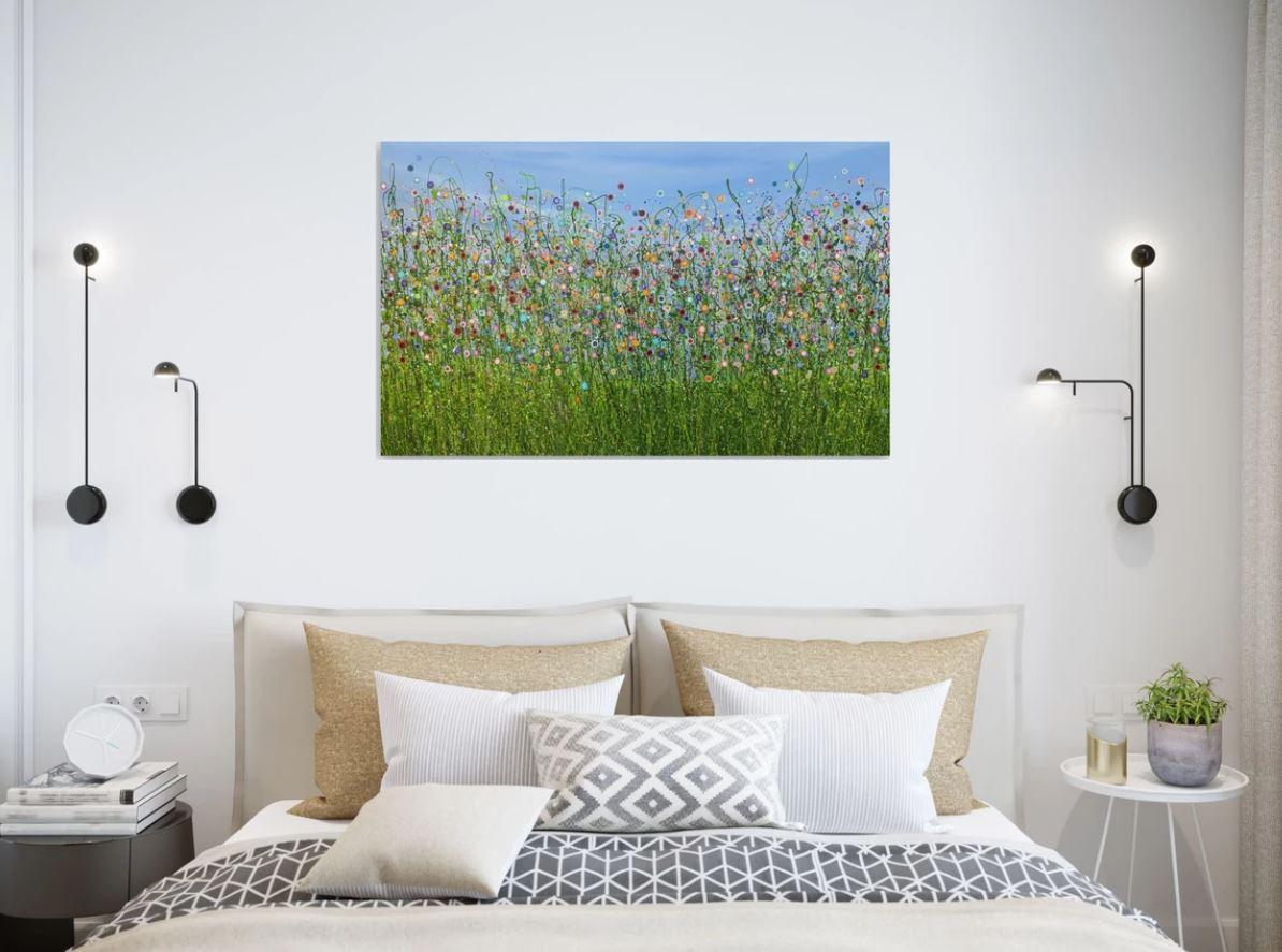 A Symphony Of Colour #2, Originalgemälde, Landschaft, zeitgenössisch (Zeitgenössisch), Painting, von Lucy Moore
