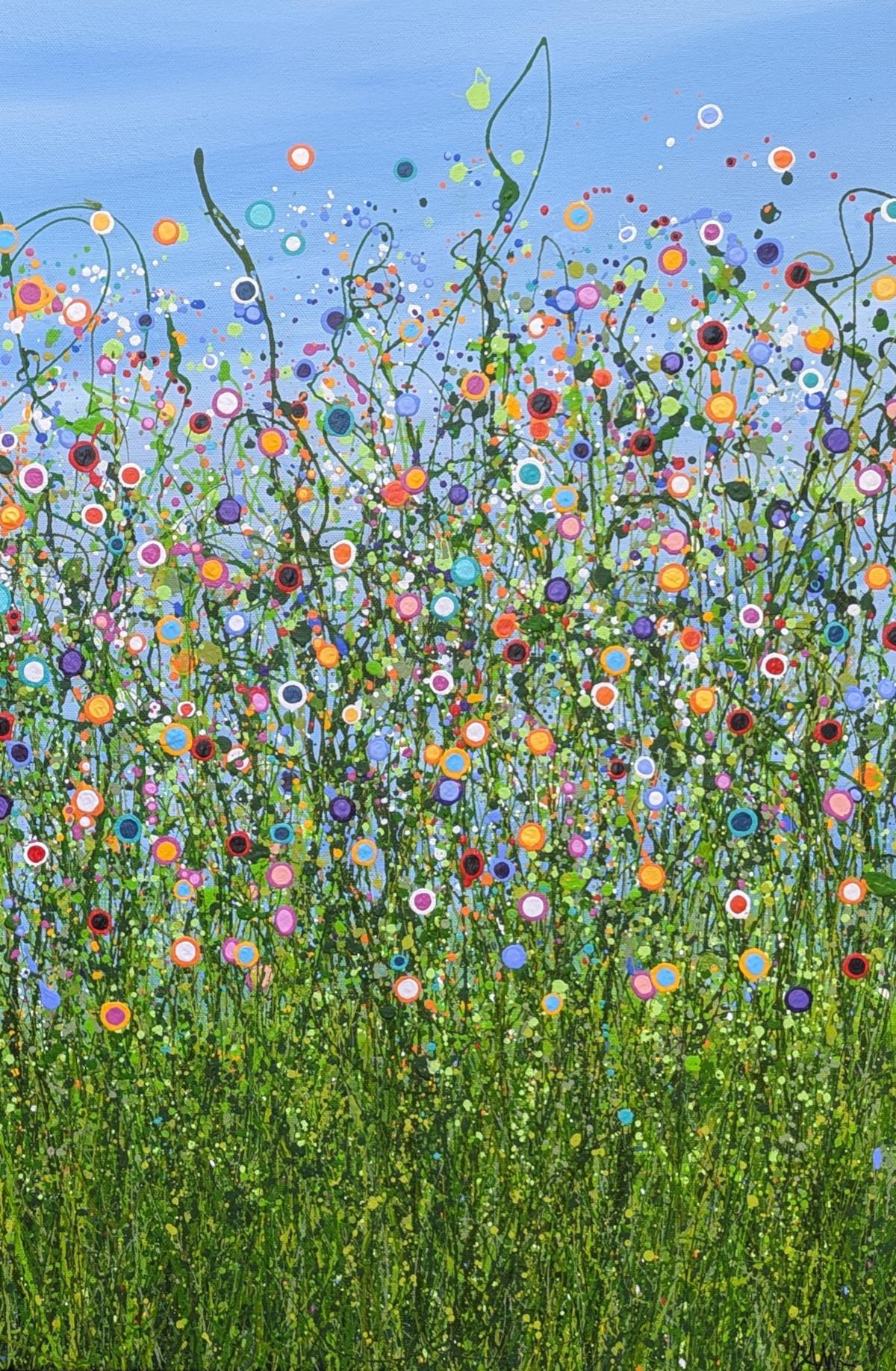 A Symphony Of Colour #2, Originalgemälde, Landschaft, zeitgenössisch im Angebot 2