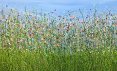 A Symphony Of Colour #2 & Tangerine Summer Dreaming, diptych, original painting