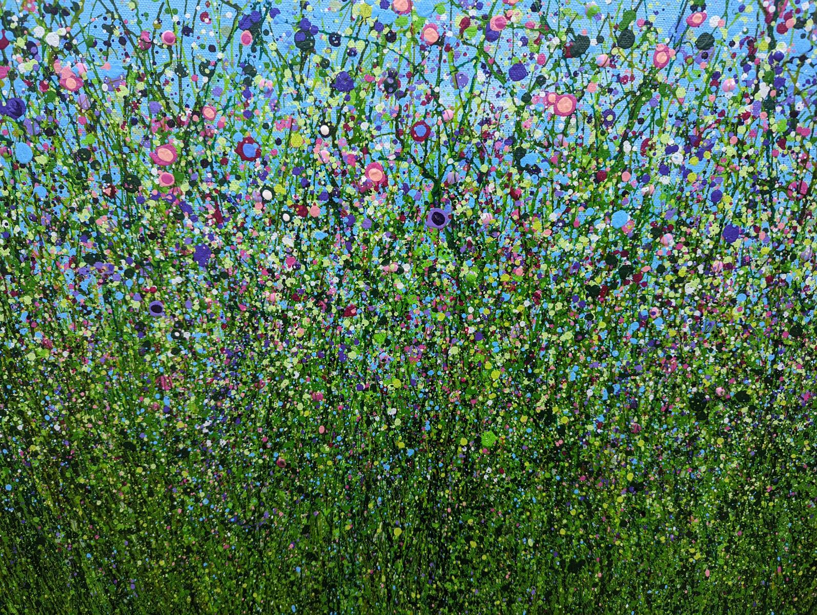 A Woodland Wonder, Lucy Moore, Floral art, Meadow painting, Landscape art For Sale 5