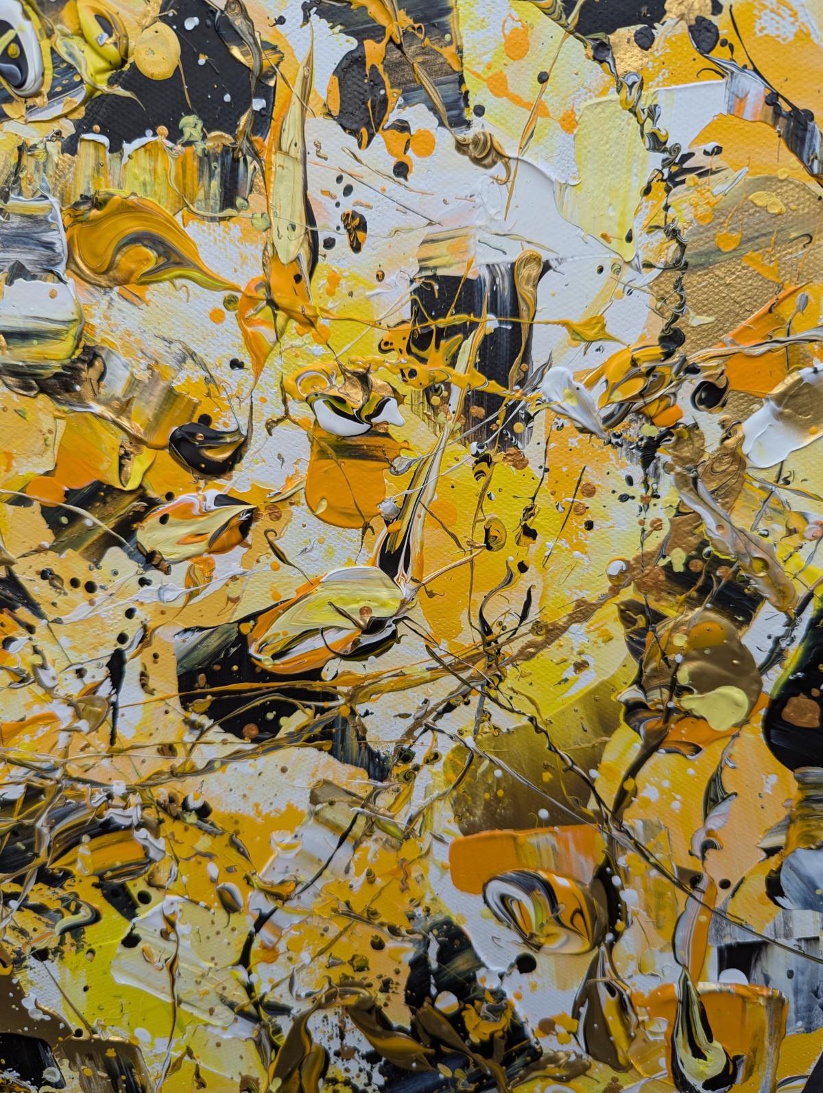Sinapsi astratte - Dance Of The Bum e Lost in Translation, set di 2, originale - Painting Contemporaneo di Lucy Moore