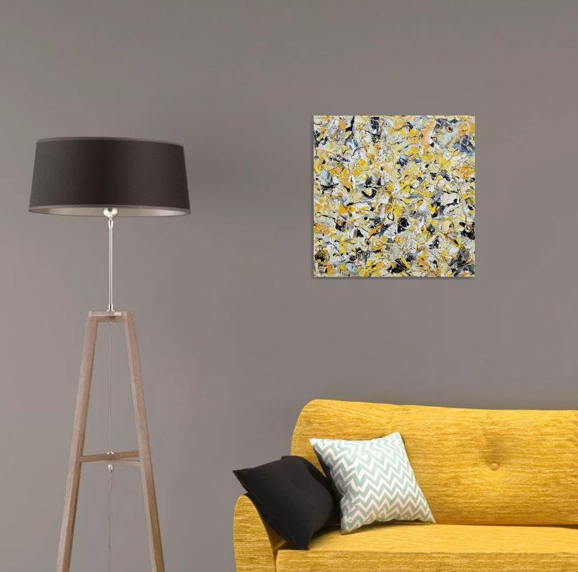 Dance Of The Bumble Bee #5, Dance Of The Bumble Bee, abstrakte Synapsen – Painting von Lucy Moore