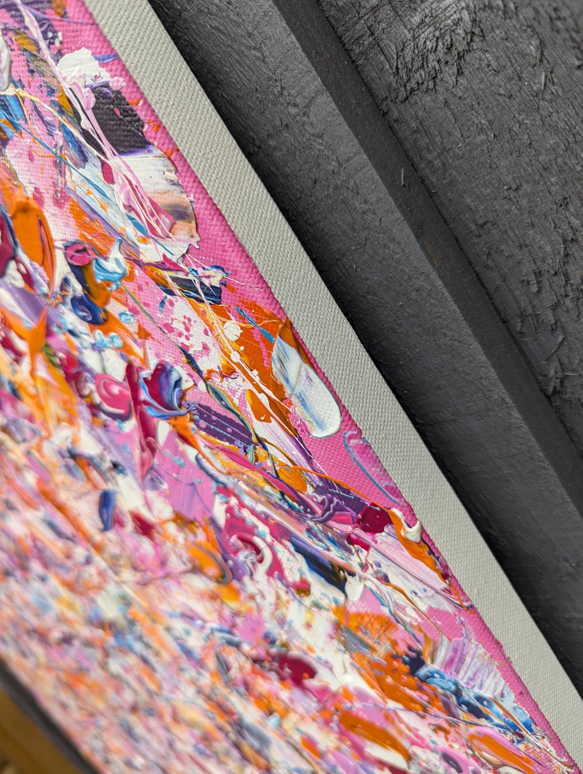 Abstract Synapses - You Can Find You #2, original painting, landscape - Contemporary Painting by Lucy Moore