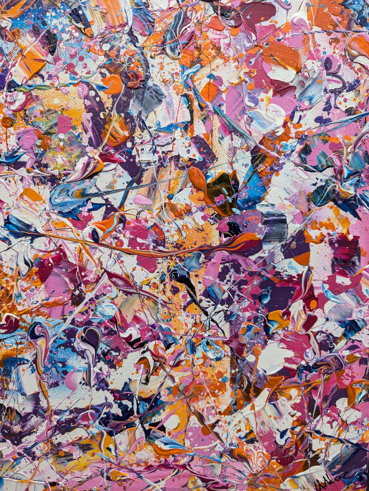 Abstract Synapses - You Can Find You #2, original painting, landscape For Sale 1