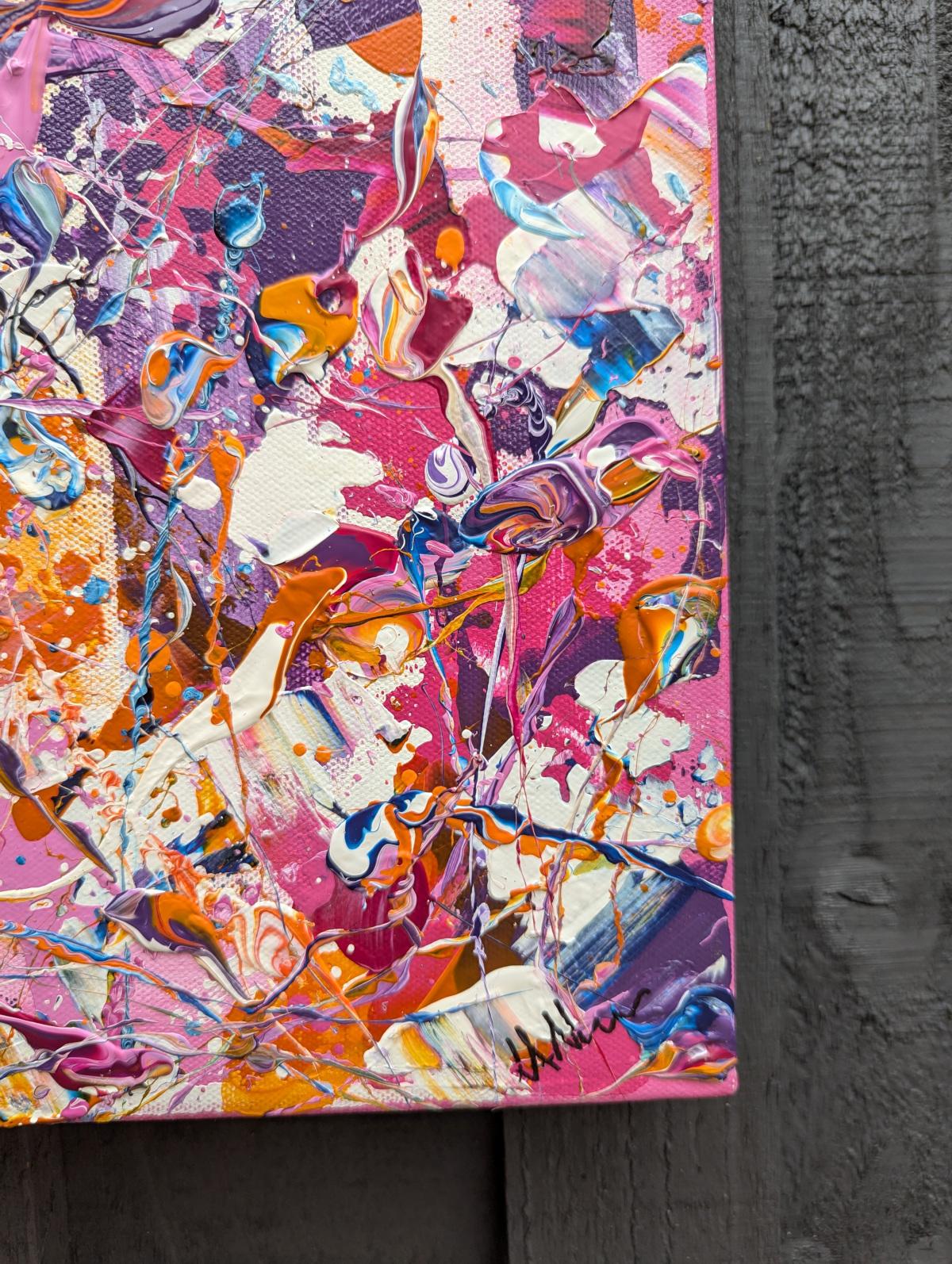 Abstract Synapses - You Can Find You #2, original painting, landscape For Sale 2
