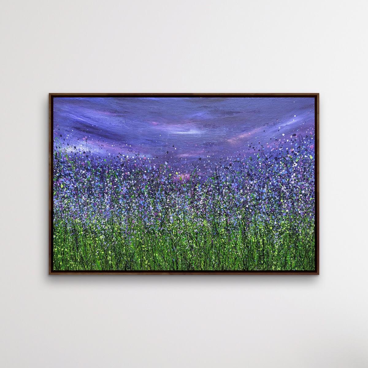 Amethyst Aurora Borealis #2 by Lucy Moore [2022]
original and hand signed by the artist
Acrylic on canvas
Image size: H:61 cm x W:91 cm
Complete Size of Unframed Work: H:61 cm x W:91 cm x D:1.5cm
Sold Unframed
Please note that insitu images are