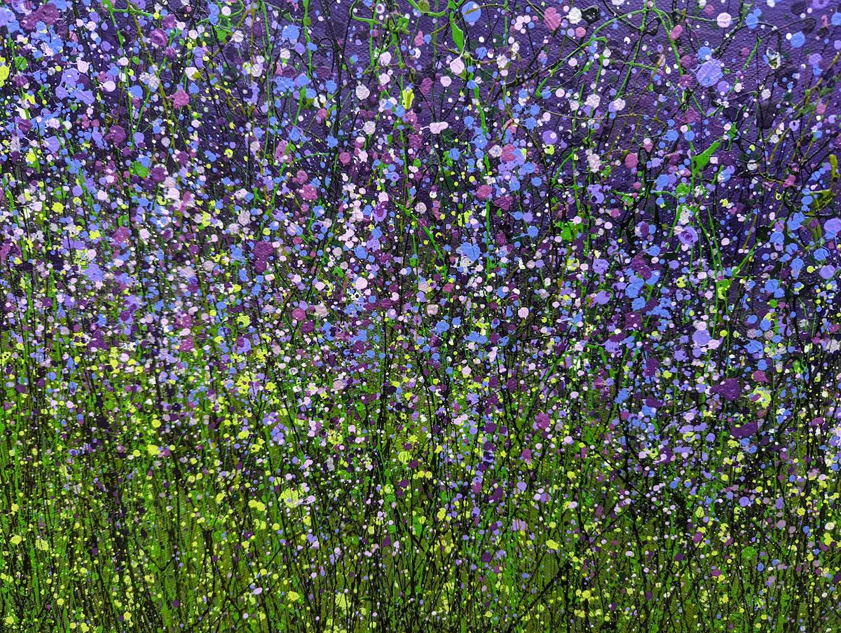 Amethyst Aurora Borealis #2, Lucy Moore, Abstract art, Landscape art, Floral art For Sale 2