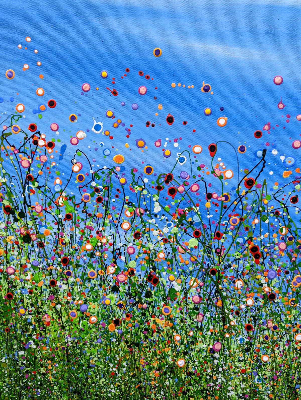 Beautiful Chaos #6 - Painting Espressionismo astratto di Lucy Moore