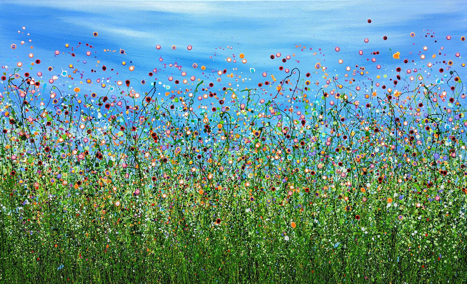 Landscape Painting di Lucy Moore - Beautiful Chaos #6