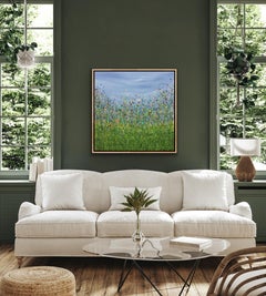 Beautiful Chaos #7, Lucy Moore, Arte floral, Acrílico sobre lienzo, 2022