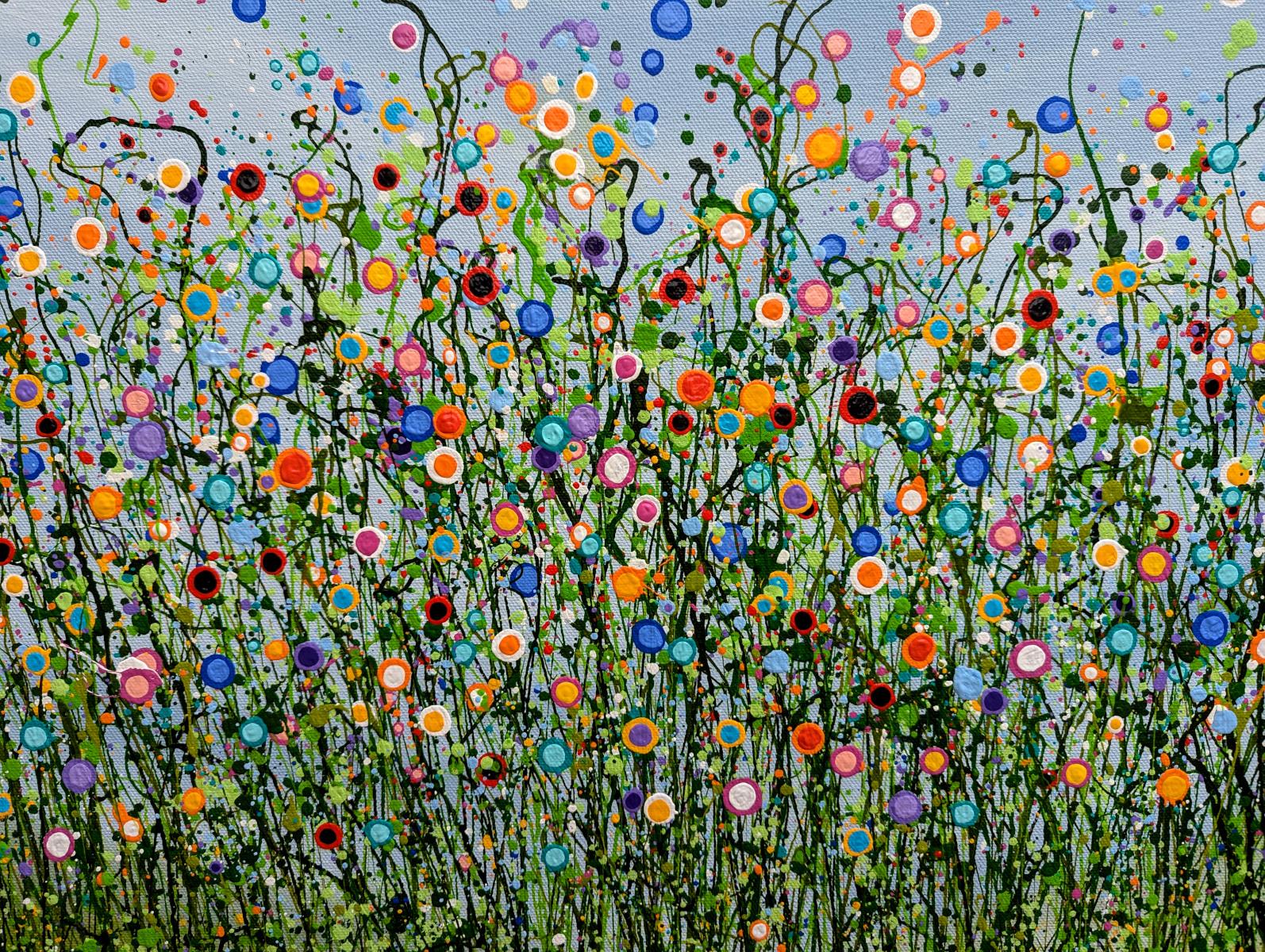 Schönheit im Chaos, Originalgemälde, Landschaft, zeitgenössisch im Angebot 4