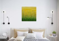 Bring Me Sunshine #5, Lucy Moore, Original Floral Landscape Painting, Affordable
