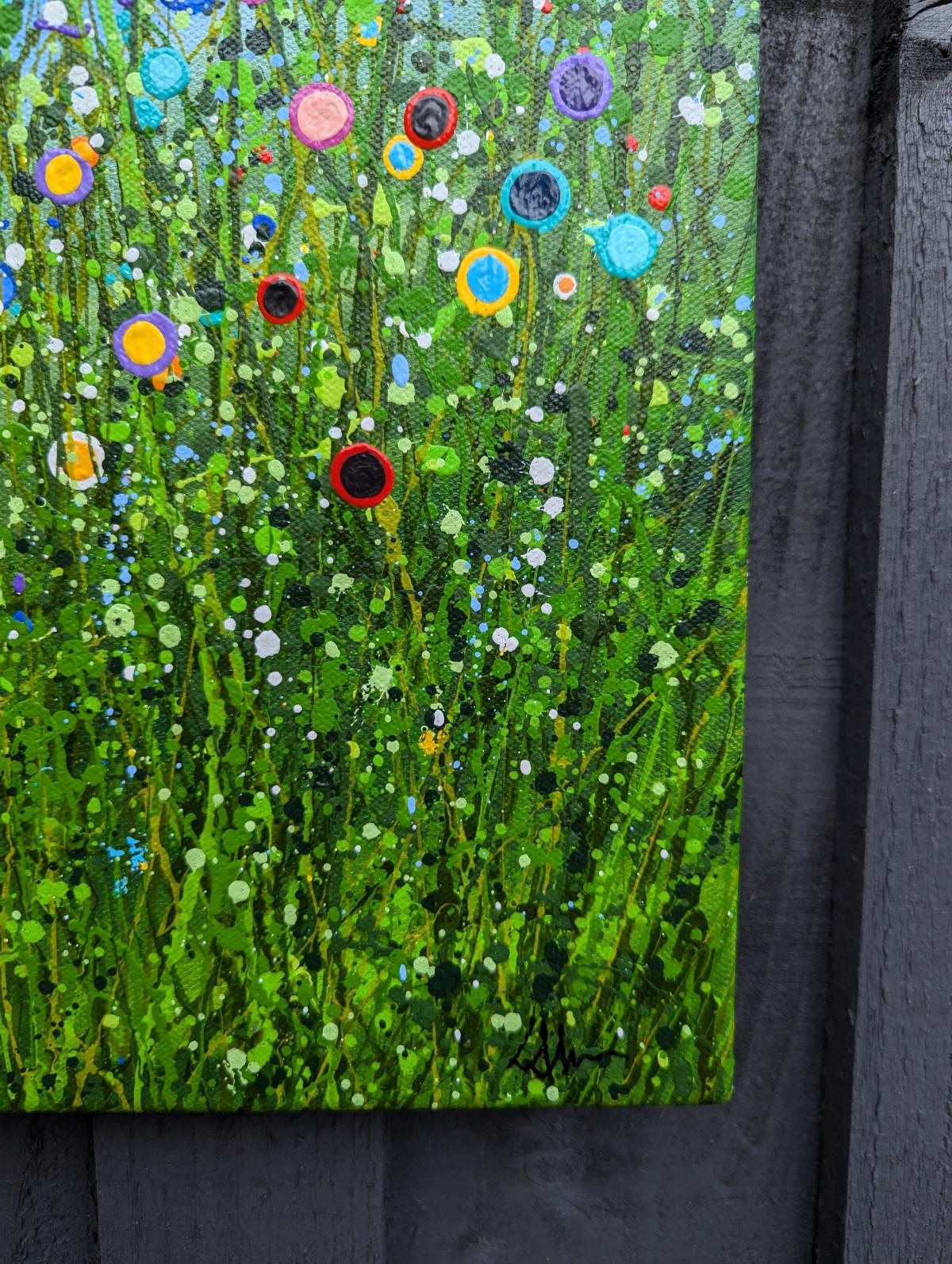 Chaotic Beauty #6, original painting, landscape, contemporary For Sale 1