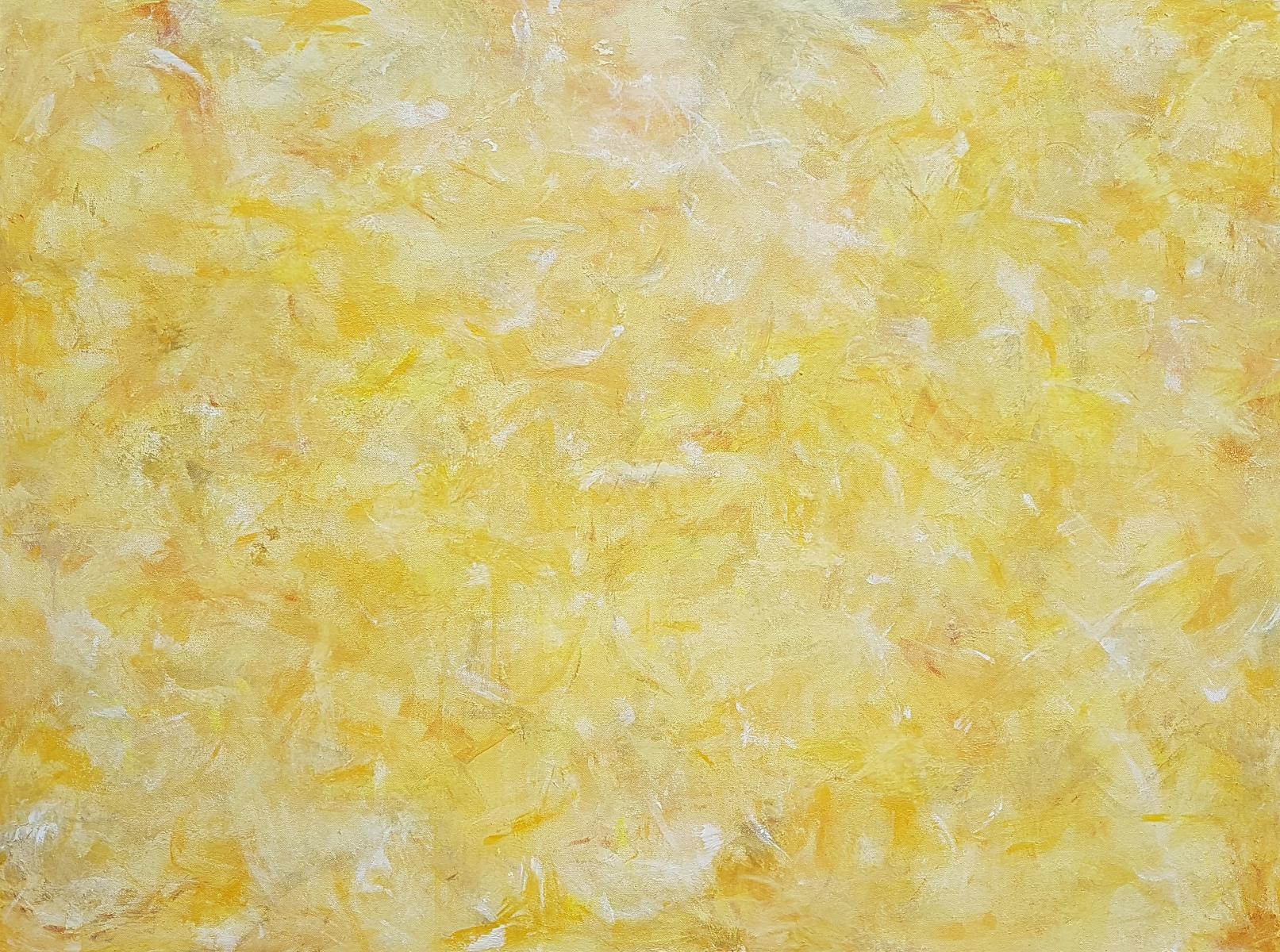 Lucy Moore Abstract Painting – Bedecke mich mit Sonnenschein