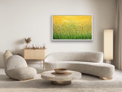 It's Only When You Fall That You Fly #7, floral art, meadow art, original art