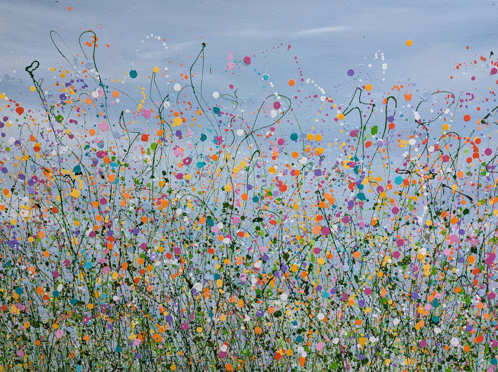 Lost In A World Of Colour, original painting, landscape, contemporary For Sale 1