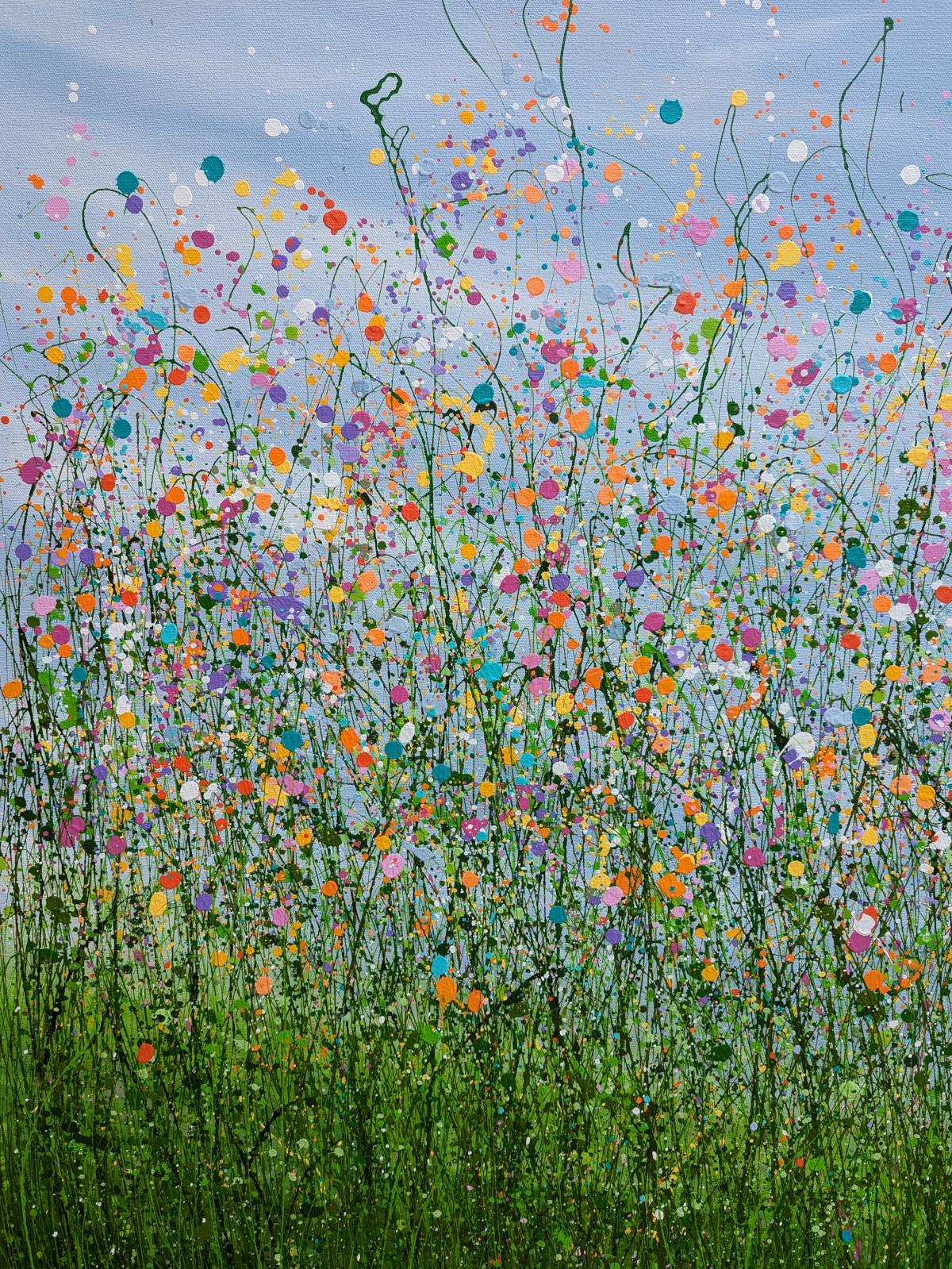 Lost In A World Of Colour, original painting, landscape, contemporary For Sale 3