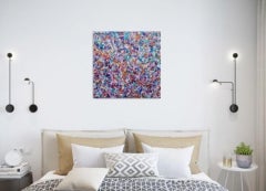 Lucy Moore, Abstract Synapses – Good Vibrations #2, Colourful Abstract Art