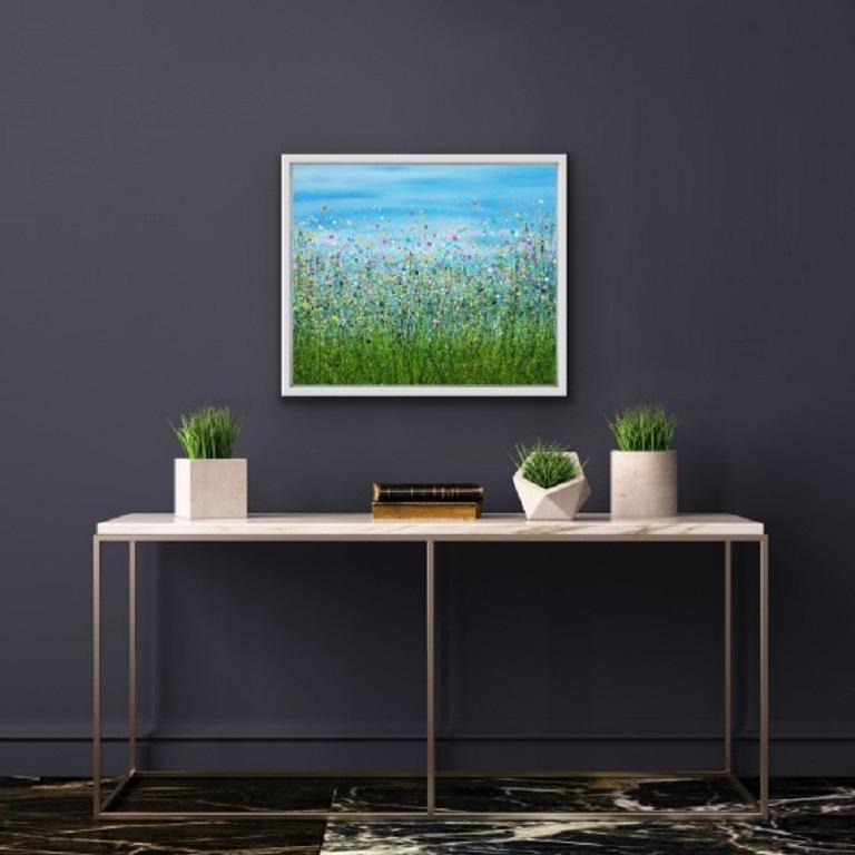 A.A. Moore, Primavera, Quadro astratto originale - Painting di Lucy Moore