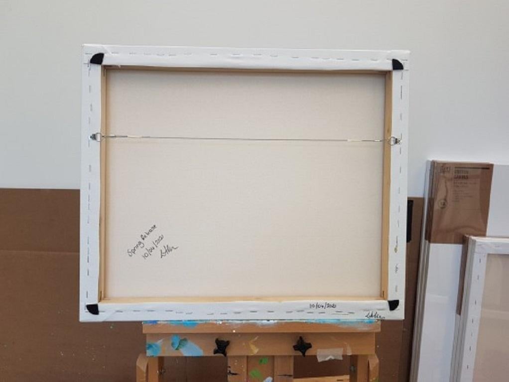 A.A. Moore, Primavera, Quadro astratto originale in vendita 1