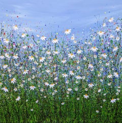 Lucy Moore, Svegliati con qualcosa di bello, Pittura di paesaggio luminoso, Arte felice