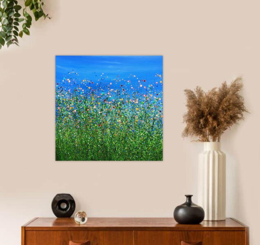 Meadow Radiance - Painting by Lucy Moore