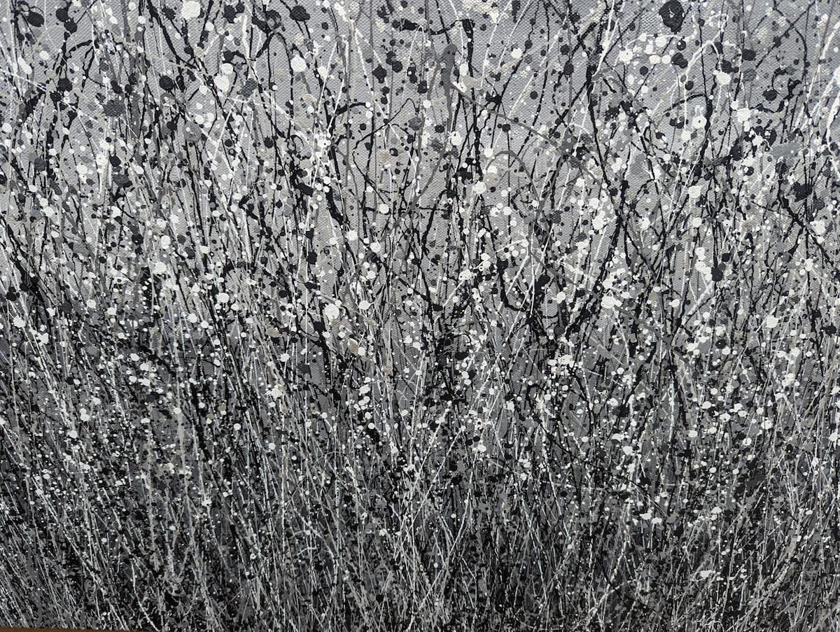 Monochrome Whispers #2, Lucy Moore, Contemporary painting, Expressive painting 4