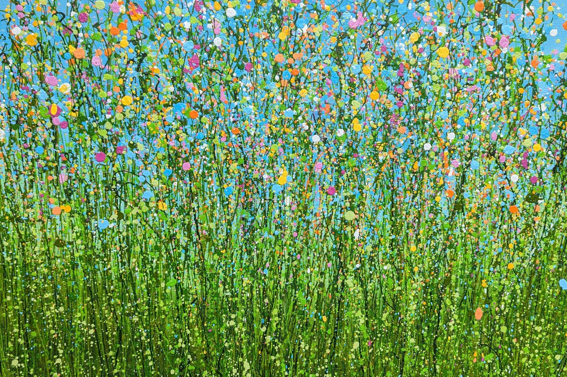 Natures Kaleidoscope - #2, original painting, landscape, contemporary For Sale 1