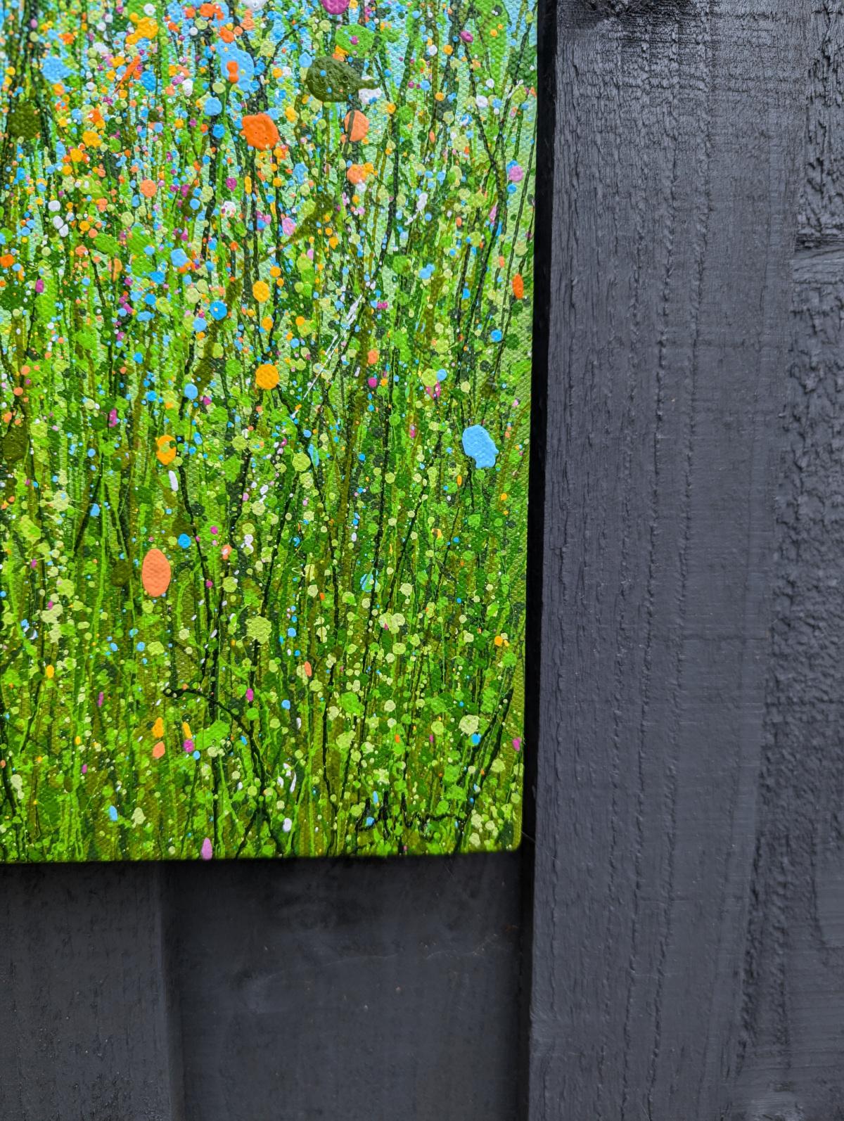 Natures Kaleidoscope - #2, original painting, landscape, contemporary For Sale 3