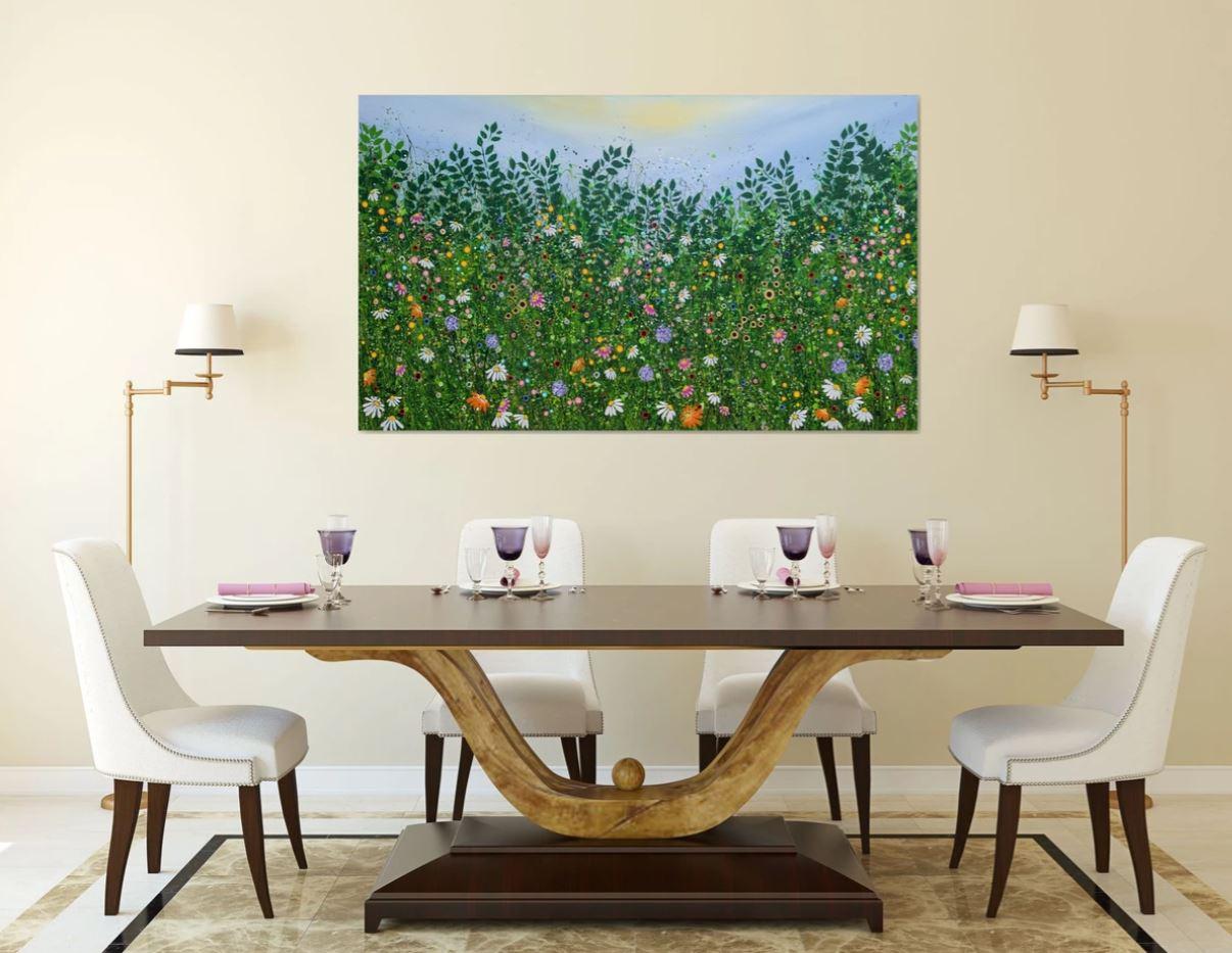 Natures Rebellion, peinture originale, paysage, art contemporain en vente 3