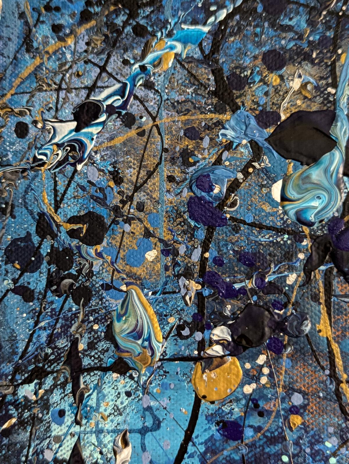 Non tutto ciò che è fratturato è rotto, quadro originale, paesaggio, contemporaneo - Painting Contemporaneo di Lucy Moore