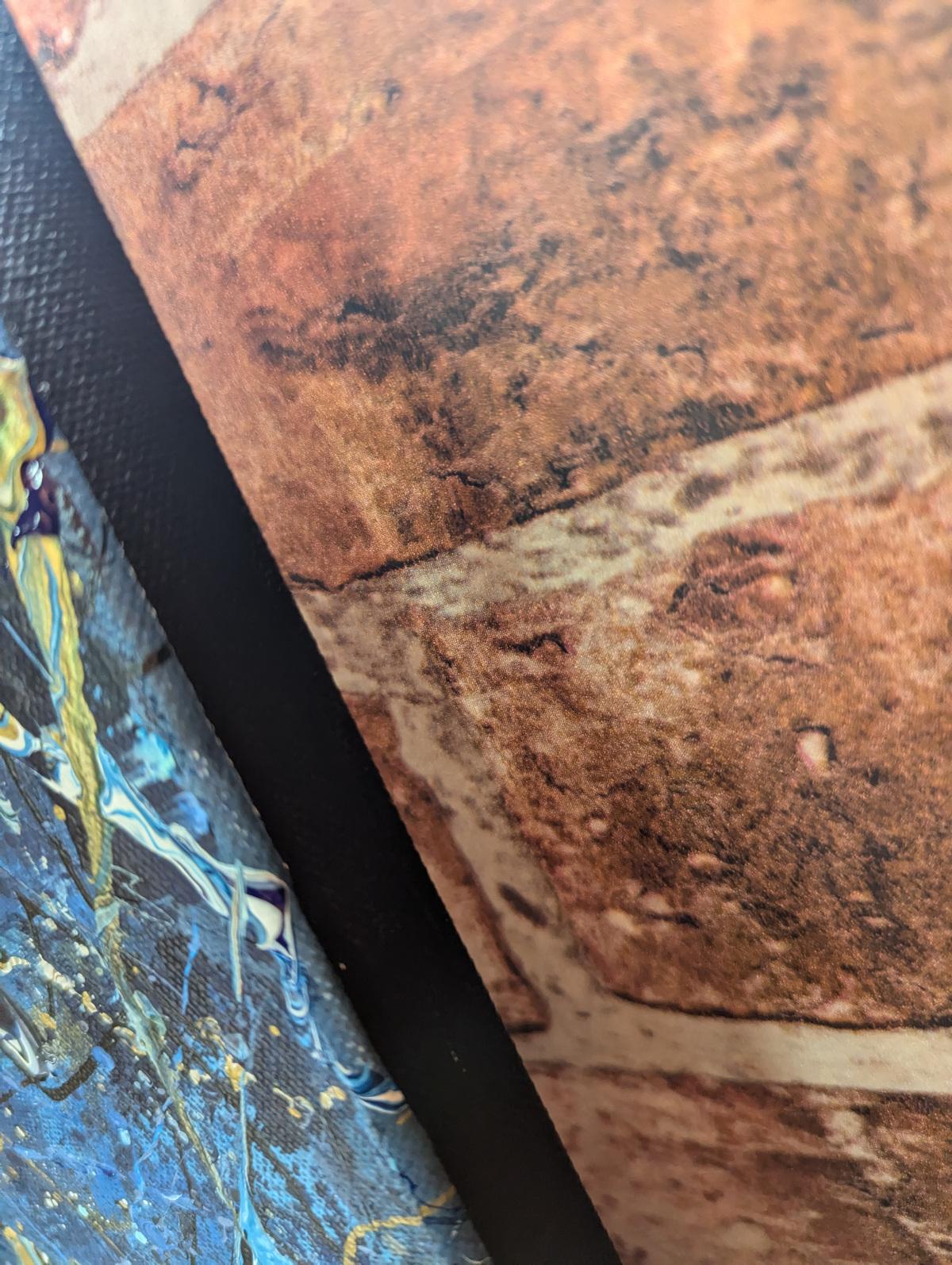 Non tutto ciò che è fratturato è rotto, quadro originale, paesaggio, contemporaneo in vendita 2