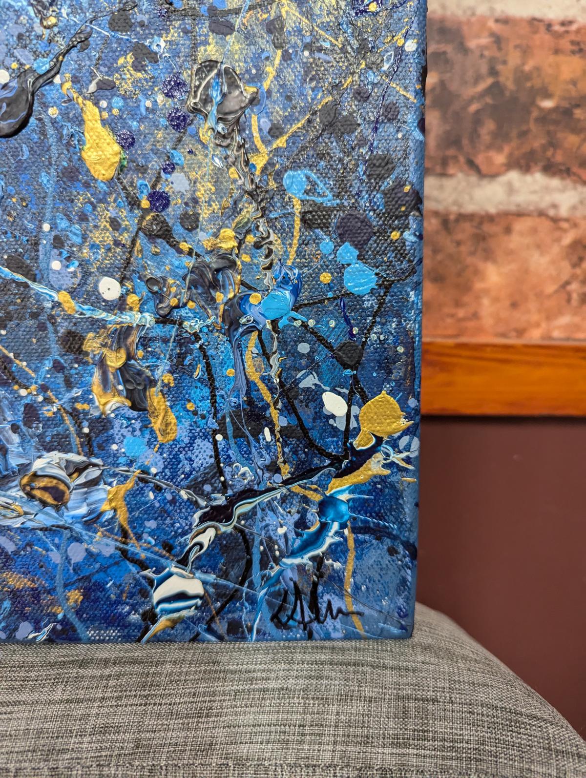 Non tutto ciò che è fratturato è rotto, quadro originale, paesaggio, contemporaneo in vendita 4